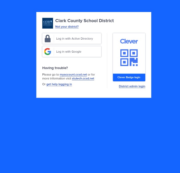 Quick Fixes for Clever CCSD Login Problems